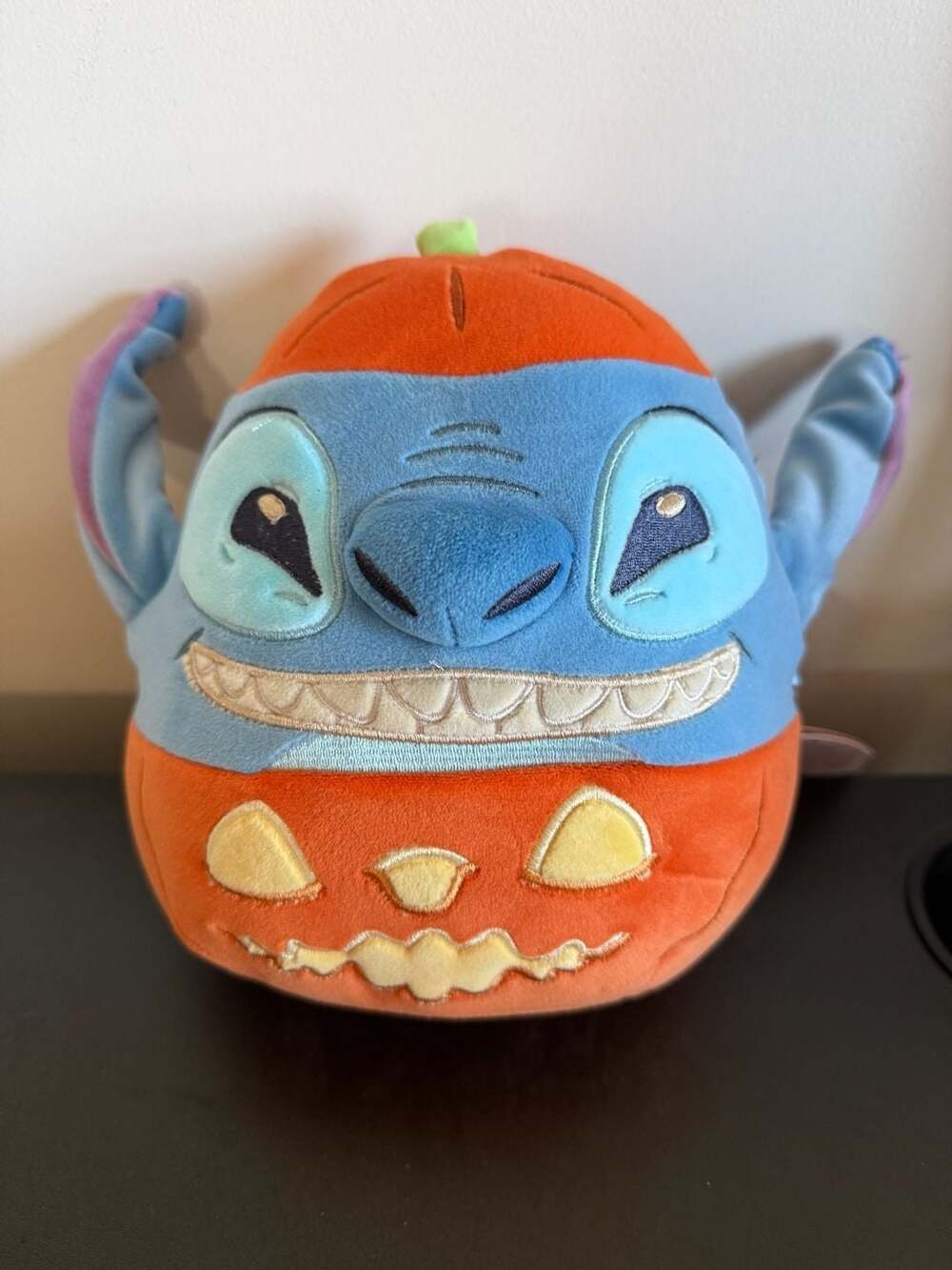 Squishmallows Disney Stitch in Pumpkin Halloween Plush